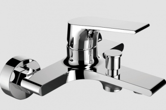 Laveo PLATO BLY_010D Vanová baterie, chrom