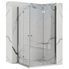 Rea Sprchový kout 900x900x1900 bez vaničky - sklo transparent Fold N2 REA-K9991