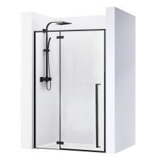 Rea Černé matné sprchové dveře 100 Fargo REA-K6330