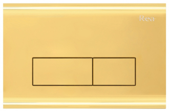 Rea WC ovládací tlačítko, zlatá REA-E5692