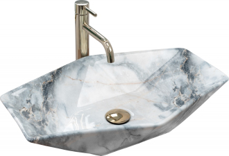 Rea Umyvadlo na desku Vegas Granit Shiny REA-U5602