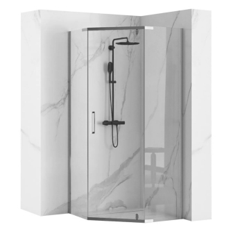 Rea Axin sprchový kout 90x90, chrom REA-K8779