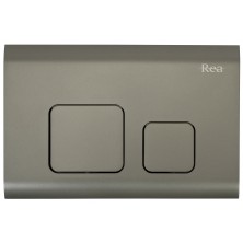 Rea Tlačítko F k podomítkovému WC systému - Nikl REA-E5699