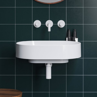 Ravak umyvadlo Yard 600 keramické bez otvoru white XJX01060000