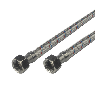 Mereo "Připojovací hadice 8x12,FxF,3/8""x 3/8"",30cm,nerez opletení CR192C"