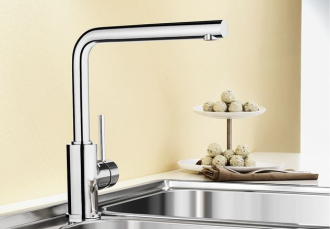 Blanco MILA baterie chrom  519 414