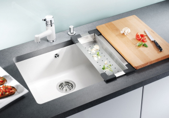 Blanco SUBLINE 500-U dřez pod desku keramika keramika 514 506