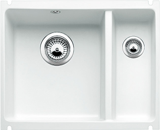 Blanco SUBLINE 350/150-U dřez pod desku zářivě bílá keramika 514 522
