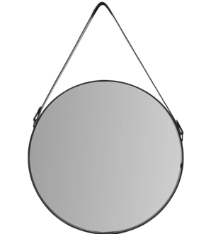 REA Zrcadlo BLACK na pásku 65CM CFZL-MR065