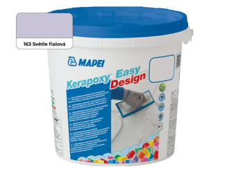 Mapei KERAPOXY EASY DESIGN  163 SVĚTLE FIALOVÁ   3 kg 5KB016303