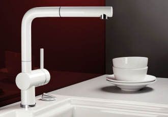 Blanco LINUS-S Keramika-look aluminium