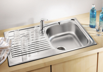 Blanco TIPO 45 S Compact dřez vestavný nerez přírodní lesk nerez 513 441