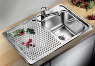 Blanco CLASSIC 40 S dřez vestavný nerez hedvábný lesk nerez 511 125