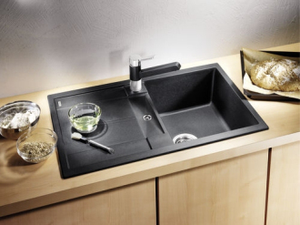 Blanco ZENOS 517806 Baterie aluminium/chrom