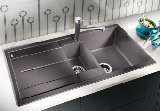Blanco METRA 6 S dřez vestavný tartufo granit 517 355