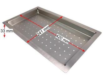 Blanco odkapní deska SUPRA, ZEROX-U a ZEROX-IF 420 x 240 mm nerez  219650 příslušenství