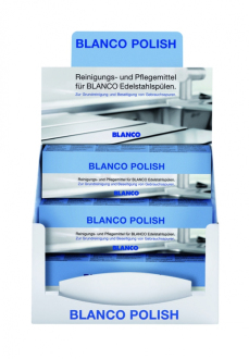 Blanco BLANCOPOLISH 12 x 150 ml (pultový stojan)  na dřezy z materiálu NEREZ 511894