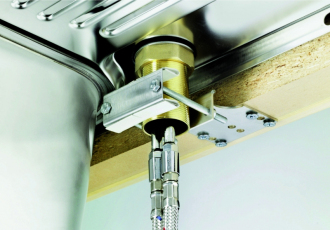 Blanco přídavný stabilizátor baterie - fixační plech 60 mm příslušenství  nerez 513 383