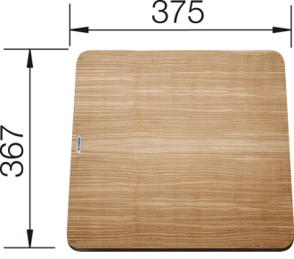 Blanco krájecí deska jasan ZENAR 375x367 příslušenství 229 421