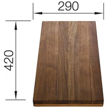 Blanco krájecí deska dřevěná 420x290x70 příslušenství ořechové dřevo 515 914