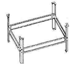 Podpěrná konstrukce k vanám V105x65 a V105x70 PIED 105