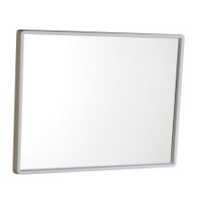 Zrcadlo v plastovém rámu 40x30cm, bílá 22436