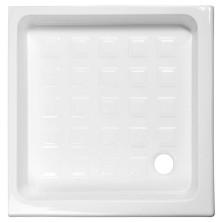 RETRO keramická sprchová vanička, čtverec 90x90x20cm, bílá 133801