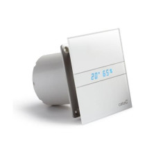 E-100 GTH koupelnový ventilátor axiální s automatem, 4W/8W, potrubí 100mm, bílá 00900200