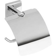 X-SQUARE držák toaletního papíru s krytem, chrom XQ700