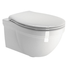 CLASSIC závěsná WC mísa, 37x55cm, bílá ExtraGlaze 871211