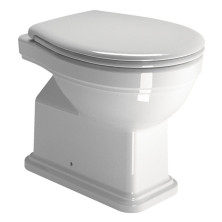 CLASSIC WC mísa stojící, 37x54cm, spodní odpad, bílá ExtraGlaze 871011