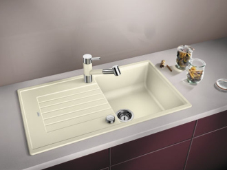 Blanco ZIA 5 S dřez vestavný bílá granit 520 506