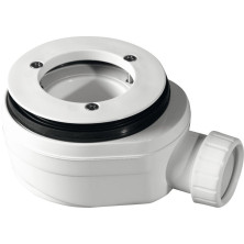 GELCO vaničkový sifon, průměr otvoru 90 mm, DN40, nízký pro vaničky s krytem PB90EXN MINUS