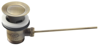 Umyvadlová výpust s táhlem, bronz SCA16 SCA16 18725