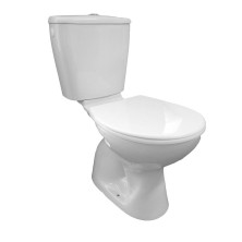 MIGUEL WC kombi, dvojtlačítko 3/6l, spodní odpad, bílá LC2258