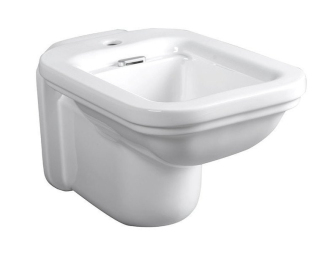 WALDORF bidet závěsný 37x55cm, bílá 4125K1