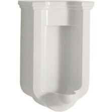 WALDORF urinál se zakrytým přívodem vody, 44x72cm, bílá 413001