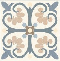 HERITAGE dlažba Taco Grey 16,5x16,5 (0,55m2) HER004