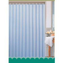 Sprchový závěs 180x180cm, polyester, modrá 0201103 M