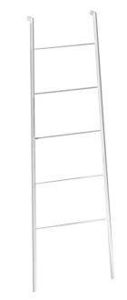 SEGA sušák ručníků na opření 550x1700x70mm, bílá mat SE101