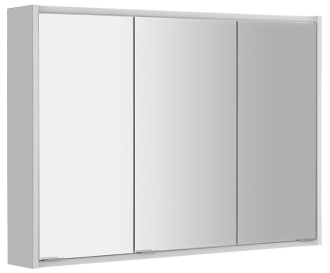 BATU galerka 100x71x15cm, 2x LED osvětlení, bílá 1141130