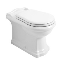 RETRO WC mísa stojící, 39x61cm, spodní/zadní odpad, bílá 101601