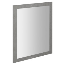NIROX zrcadlo v rámu 600x800mm, dub stříbrný NX608-1111