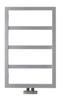 DENALI otopné těleso 550x904 mm, stříbrná strukturální DN609SS