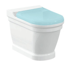 ANTIK WC mísa kombi, zadní/spodní odpad, 37x63cm, bílá AN360