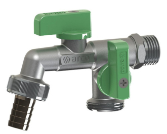 ARCO zahradní ventil Nano se dvěma vývody 1/2"x3/4"x3/4", anticalc 472 472 29050