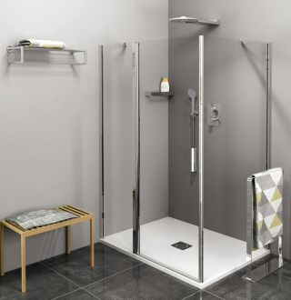 ZOOM obdélníkový sprchový kout 1400x800mm L/P varianta ZL1314ZL3280