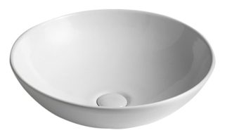 DIMP keramické umyvadlo na desku, ? 46cm, bílá WH060