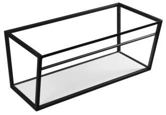 SKA konzole s policí 900x400x460mm, černá mat SKA103