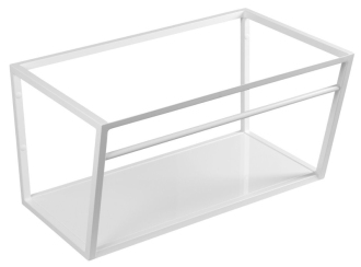 SKA konzole s policí 750x400x460mm, bílá mat SKA112